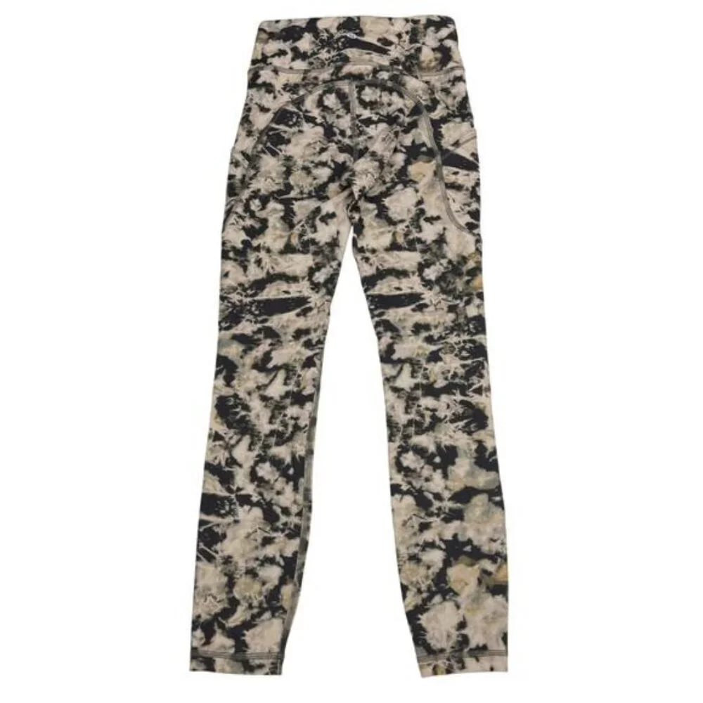 Lululemon Invigorate High-Rise Tight 25" Everlux In Dispersed Light Raw Linen - Picture 7 of 9